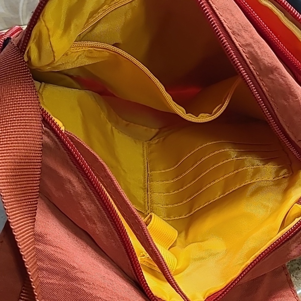 - Baggalinni Orange Nylon Travel Crossbody - Picture 8 of 9